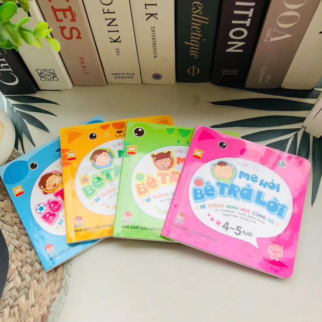 Ảnh Sách - Mẹ hỏi bé trả lời, bé thông minh học cùng mẹ - Dành cho bé 2 đến 3 tuổi 2