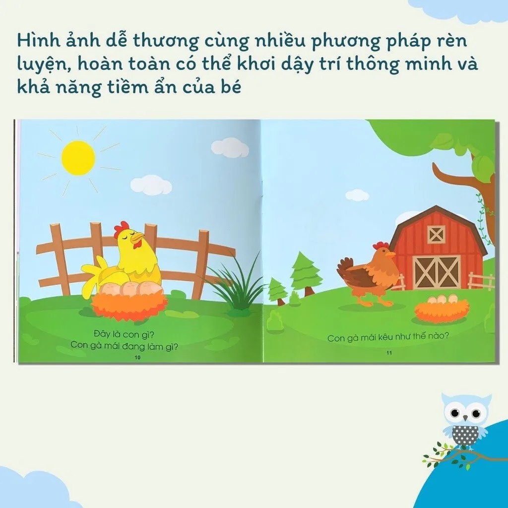 Ảnh Sách - Mẹ hỏi bé trả lời, hỏi đáp giúp bé phát triển ngôn ngữ và giao tiếp (Bộ 3 cuốn) 3