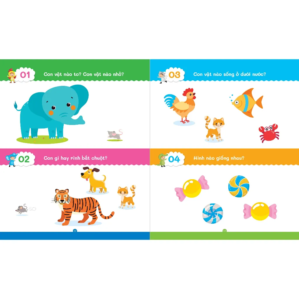 Ảnh Sách - Mẹ hỏi bé trả lời - Rèn luyện trí thông minh, phát triển ngôn ngữ và giao tiếp dành cho bé 1 - 6 tuổi.. 4
