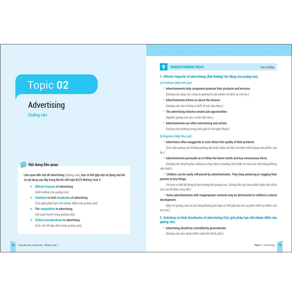 Ảnh Sách Megabook - IELTS KEY WRITING – Công thức học nhanh IELTS – Writing Task 2 4