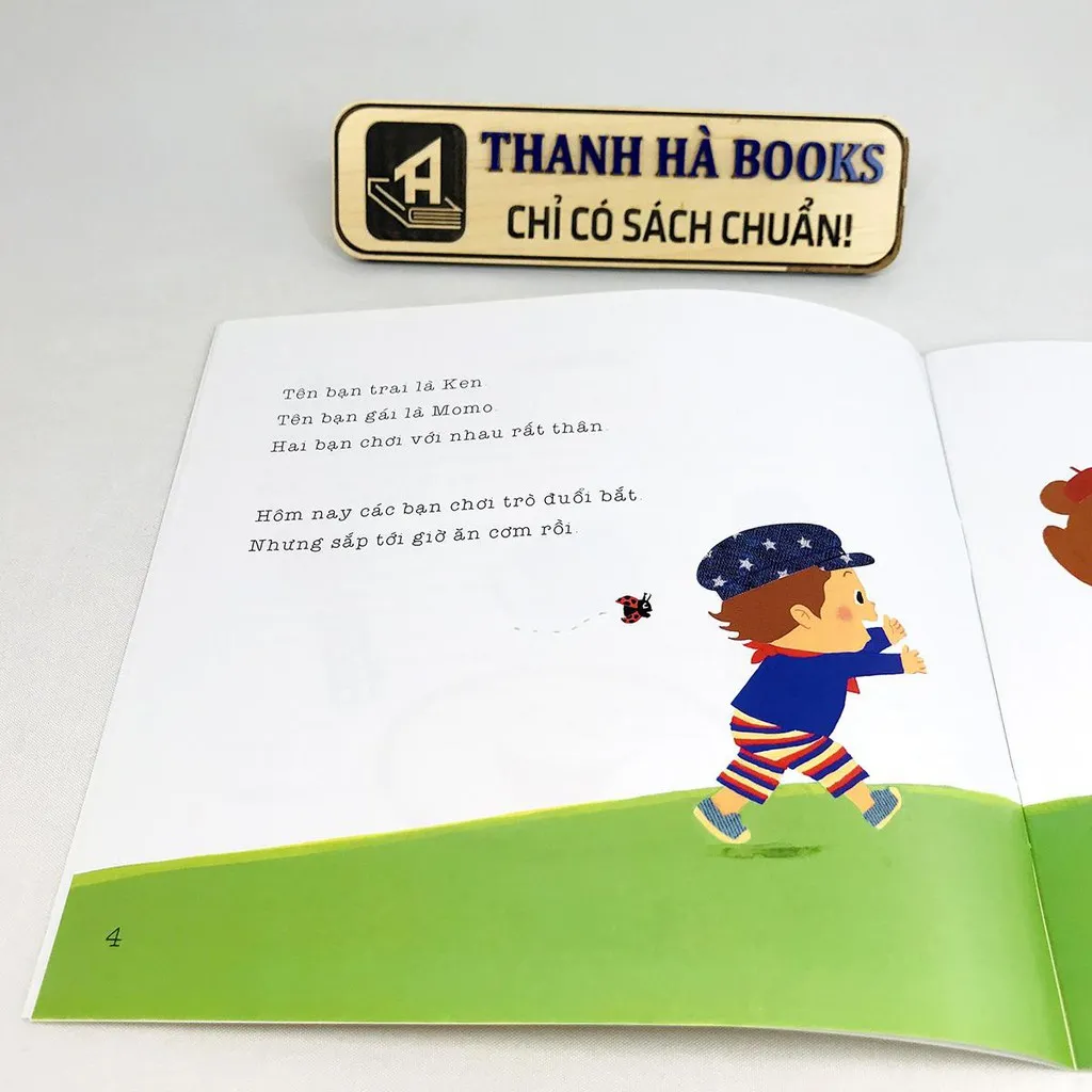 Ảnh Sách - Momo và Ken - Truyện tranh dành cho trẻ từ 2 - 6 tuổi - Bộ 5 cuốn 2