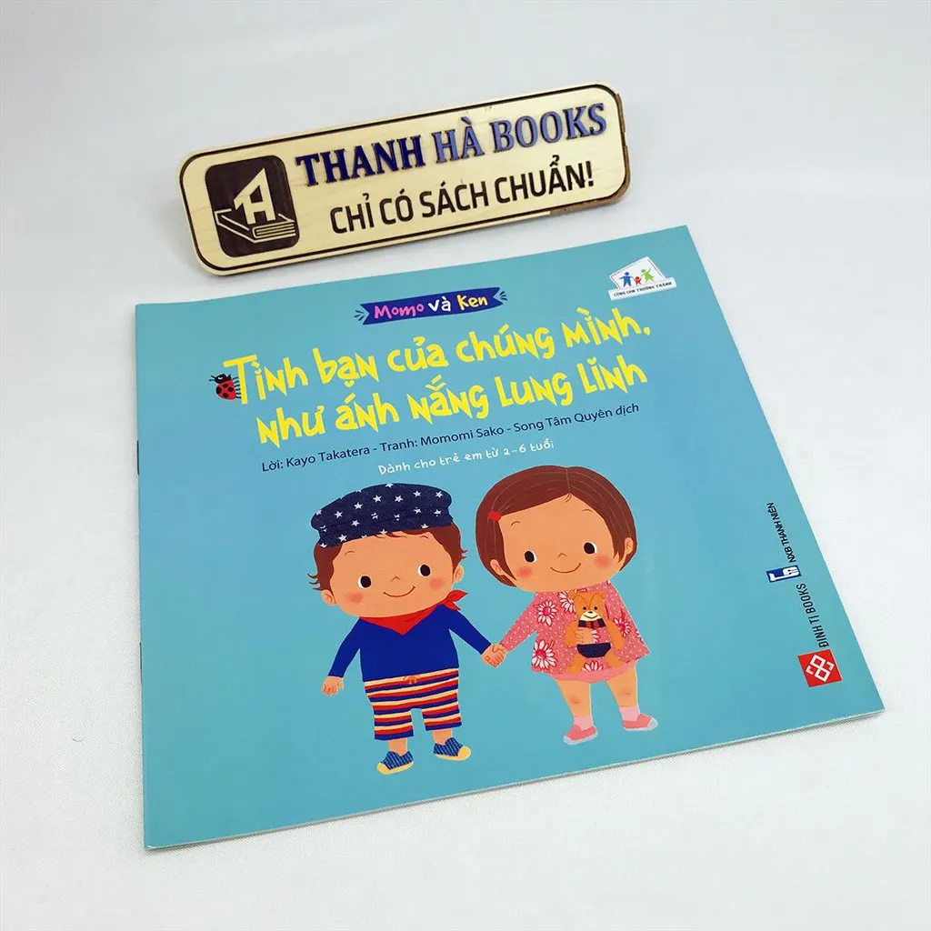 Ảnh Sách - Momo và Ken - Truyện tranh dành cho trẻ từ 2 - 6 tuổi - Bộ 5 cuốn 4