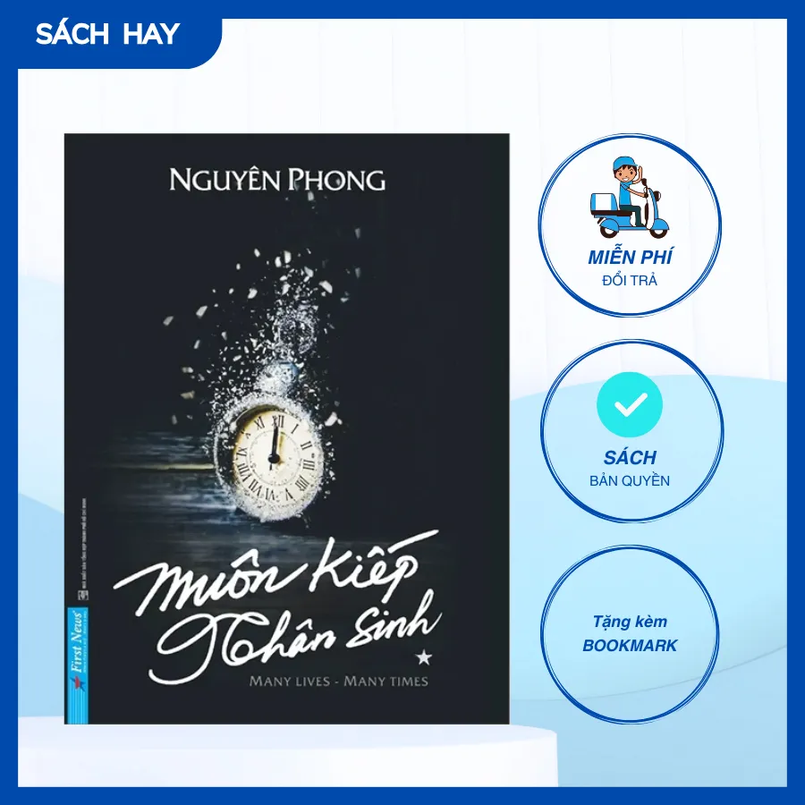 Ảnh Sách - Muôn Kiếp Nhân Sinh - Many Lives, many times (Tập 1 - Khổ Nhỏ) - Nguyên Phong - Trí Việt 1