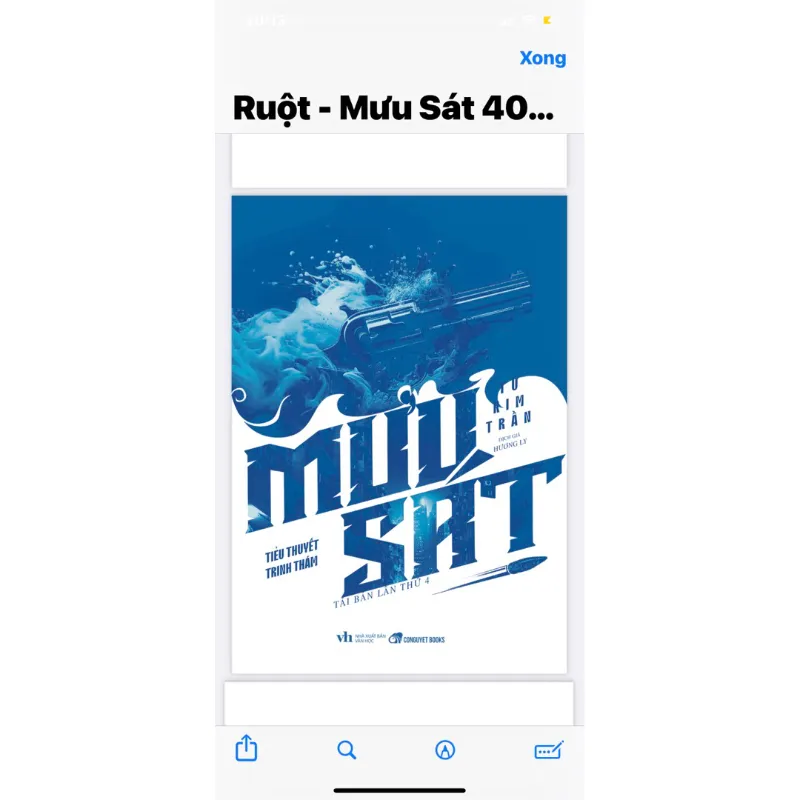 Ảnh Sách - Mưu sát ( Tử Kim Trần) 1