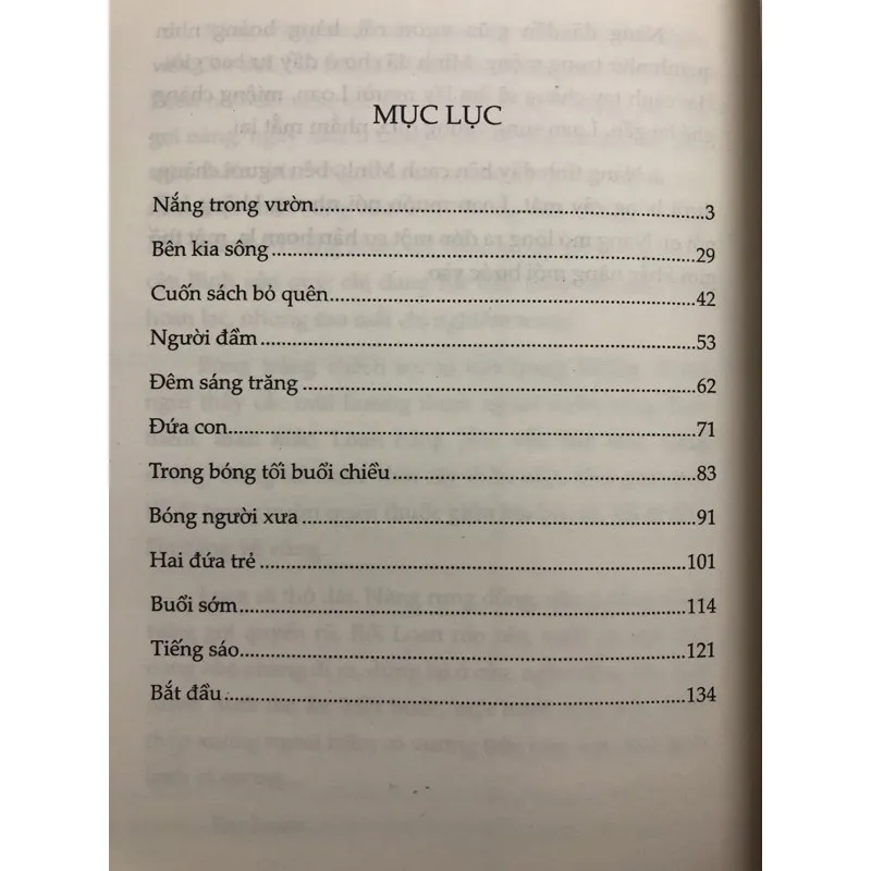 Ảnh Sách Nắng Trong Vườn - Thạch Lam 1