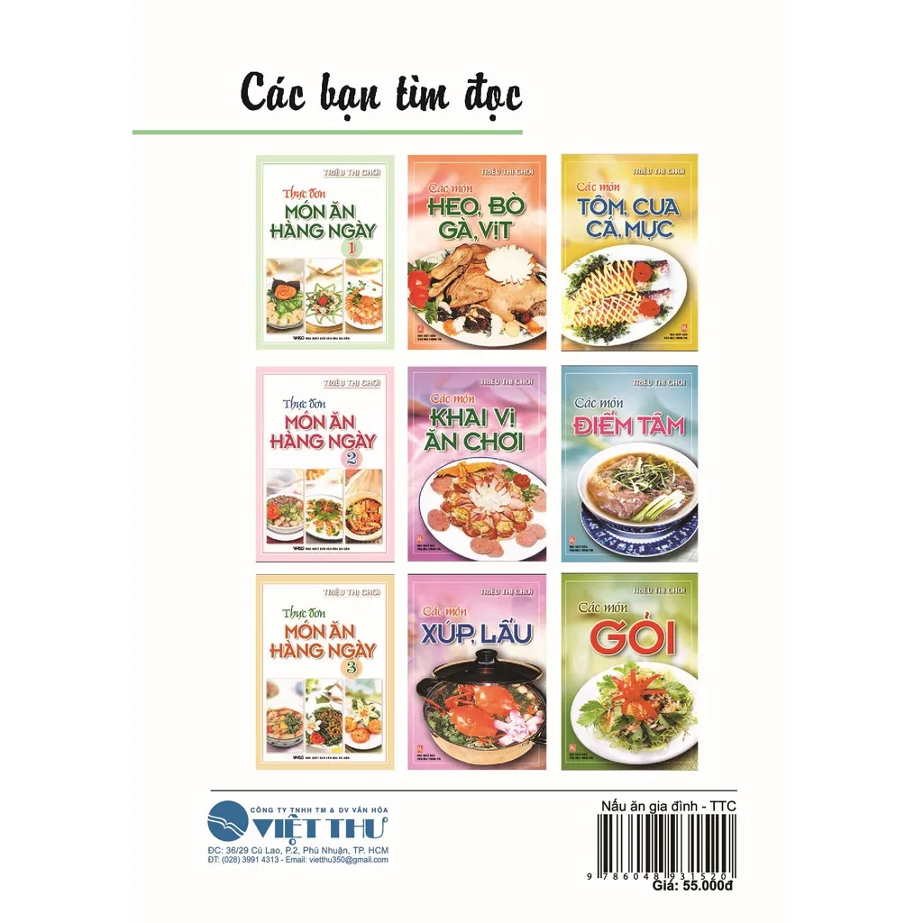 Ảnh Sách Nấu Ăn Gia Đình (Tái Bản 2019) 1