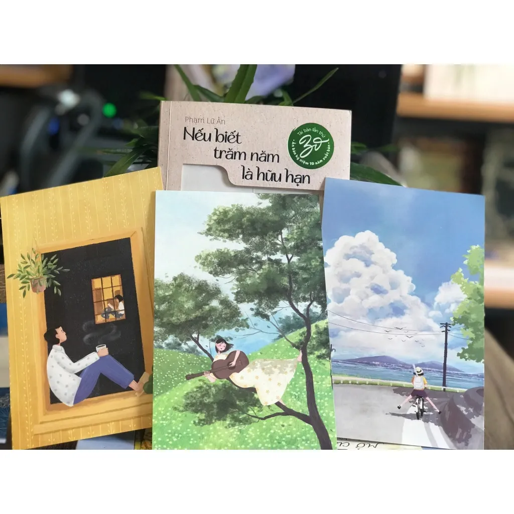 Ảnh Sách Nếu Biết Trăm Năm Là Hữu Hạn ( Bìa mềm - Tặng kèm 3 Postcard)  - Phương Nam Books 3