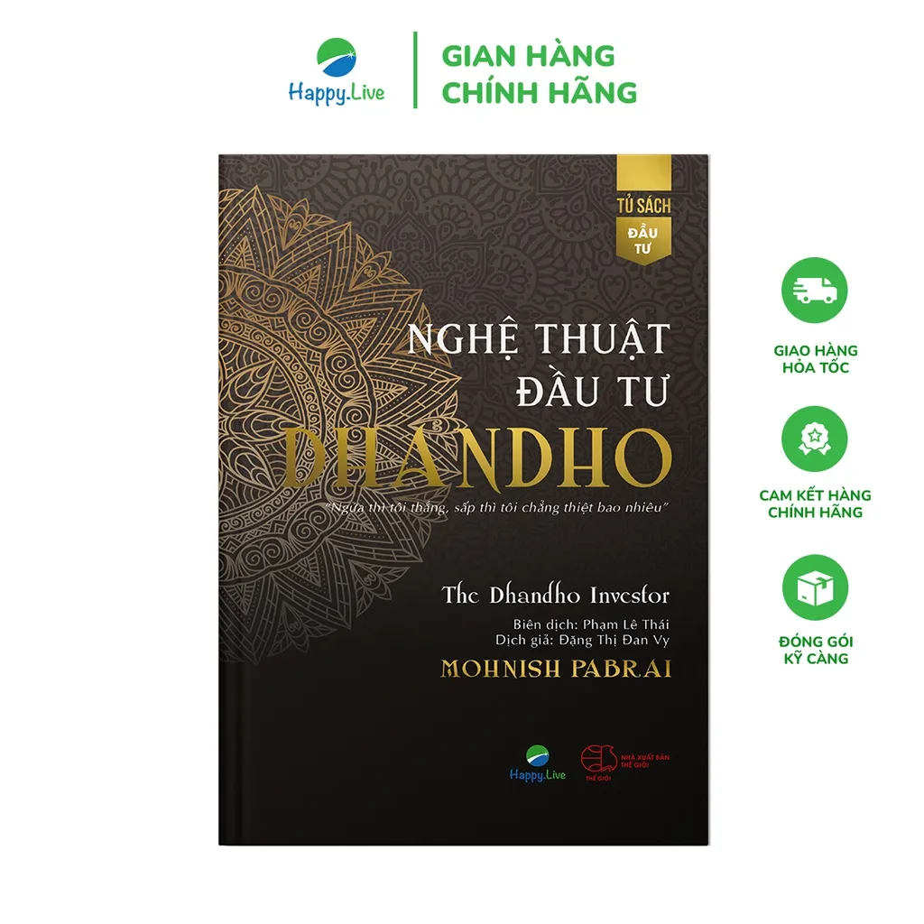 Ảnh Sách Nghệ Thuật Đầu Tư Dhandho - The Dhandho Investor 1