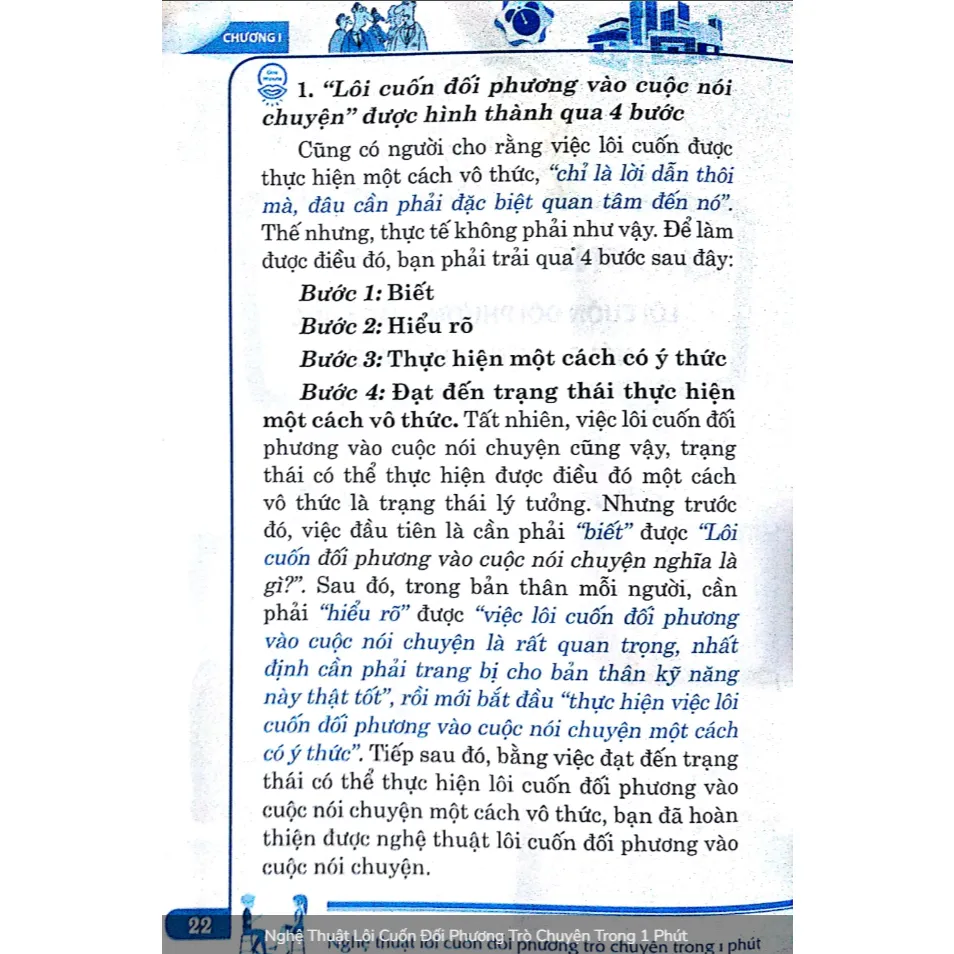 Ảnh Sách - Nghệ Thuật Lôi Cuốn Đối Phương Trò Chuyện Trong 1 Phút(Bản Đặc Biệt) 3