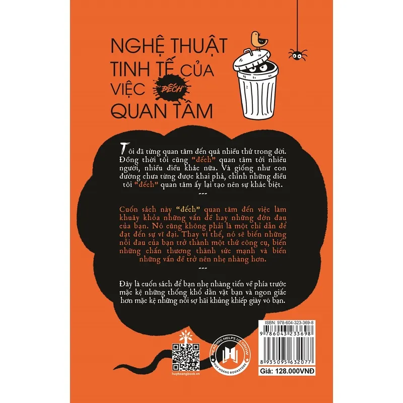 Ảnh Sách - Nghệ Thuật Tinh Tế Của Việc "Đếch" Quan Tâm (Tái Bản 2021)  - HHB 1