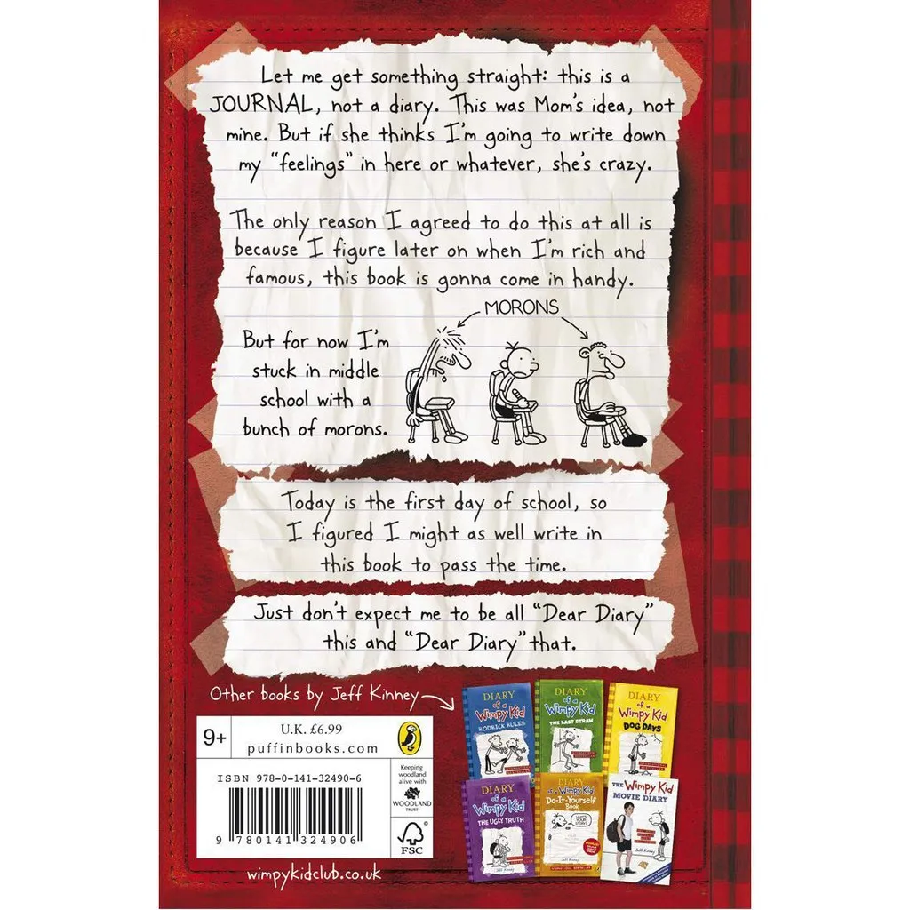 Ảnh Sách Ngoại văn: Diary Of A Wimpy Kid - Vol 1 (Tập 1) 3