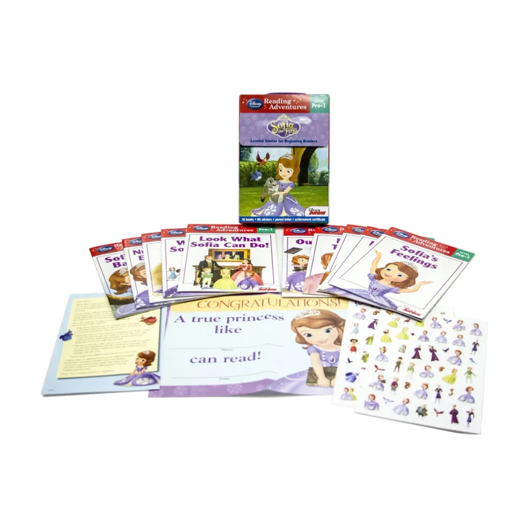 Ảnh Sách ngoại văn: Reading Adventures Sofia the First Level Pre-1 Boxed Set 2