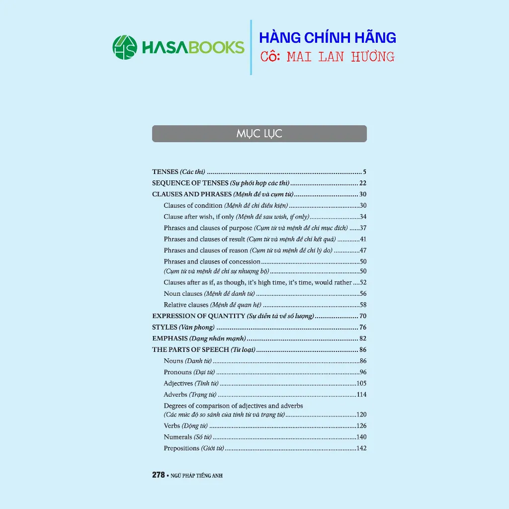Ảnh Sách Ngữ Pháp Tiếng Anh và Giải Thích Ngữ Pháp Tiếng Anh (Bài Tập & Đáp Án) - Mai Lan Hương 4
