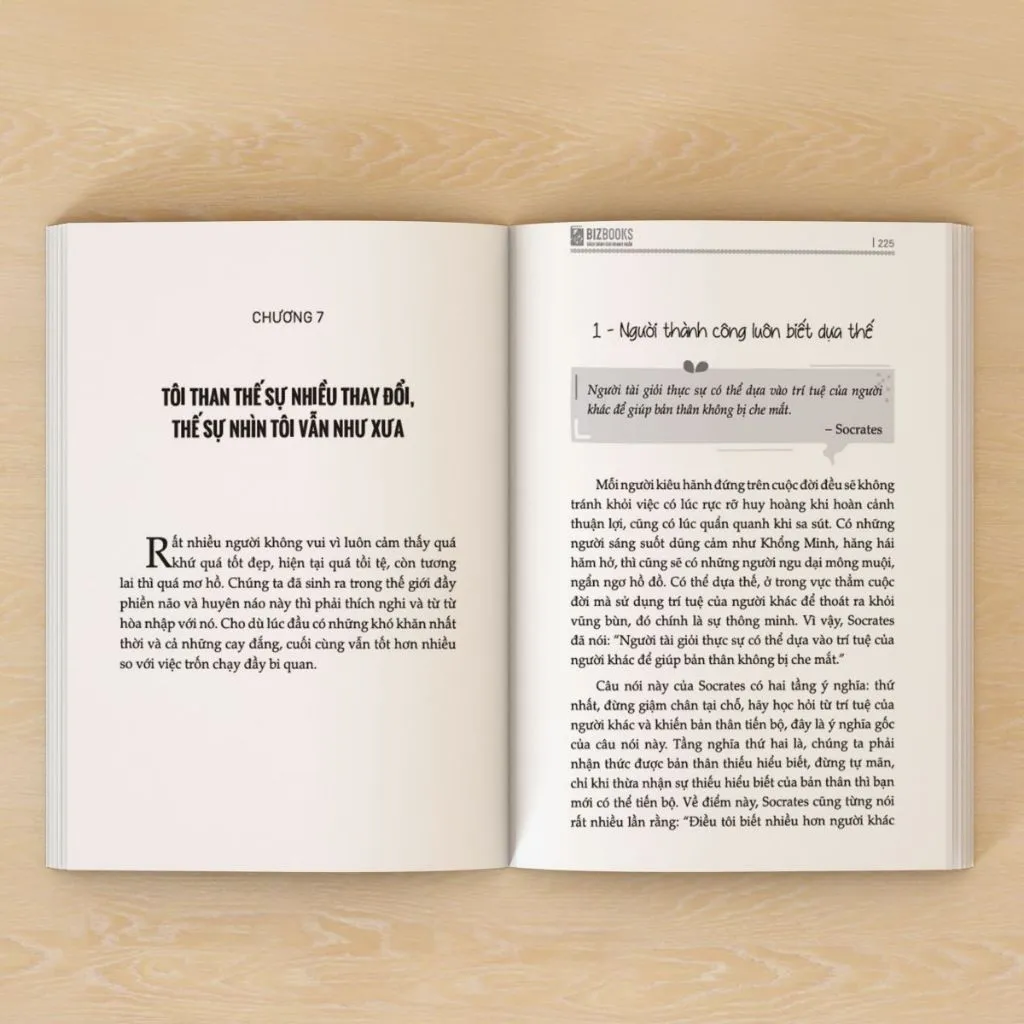 Ảnh Sách Người Ưu Tú Nhất Chính Là Bản Thân Bạn: Hành Trình Khám Phá Bản Thân Cùng Socrates - Bizbooks 4