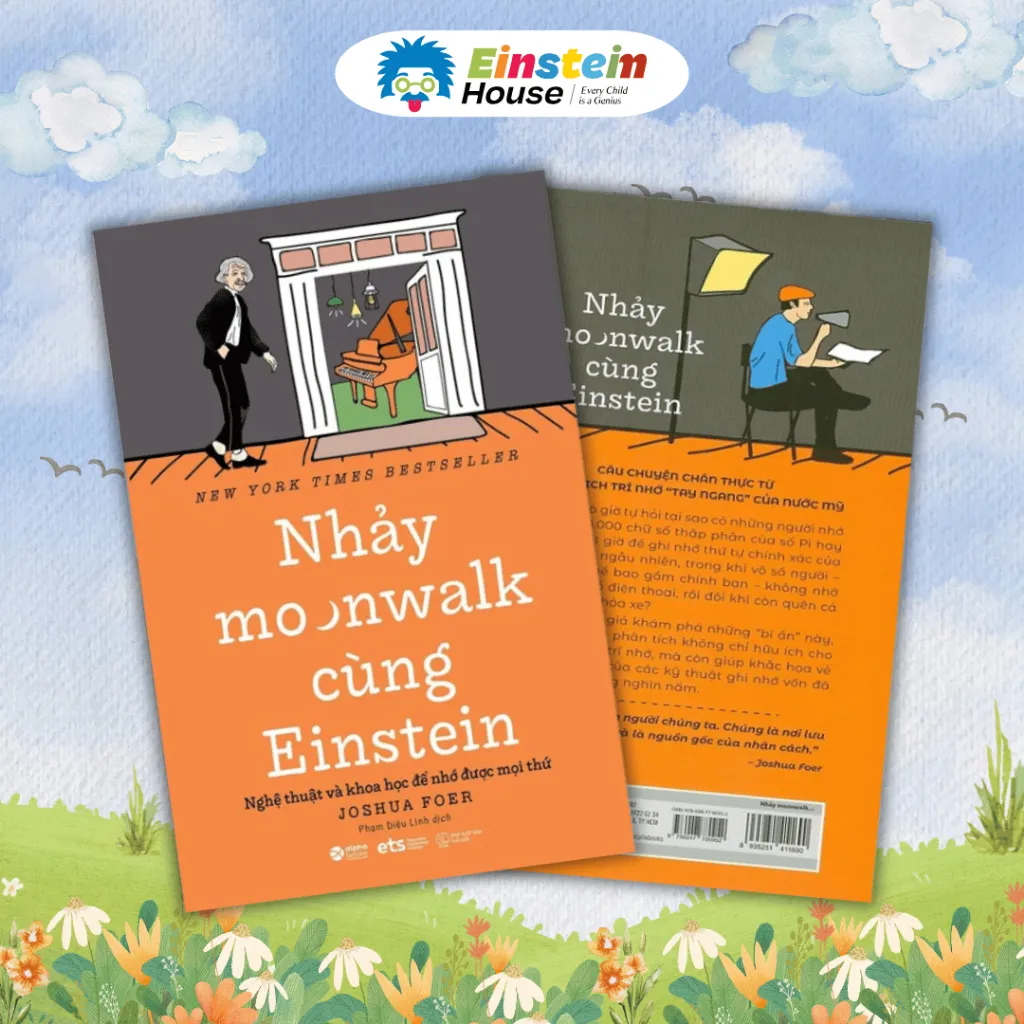 Ảnh Sách - Nhảy MOONWALK cùng EINSTEIN: Nghệ thuật và Khoa học để Nhớ được Mọi thứ (Joshua Foer) 1