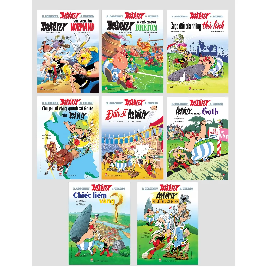 Ảnh Sách – Những cuộc phiêu lưu của ASTÉRIX –Truyện tranh Pháp 1