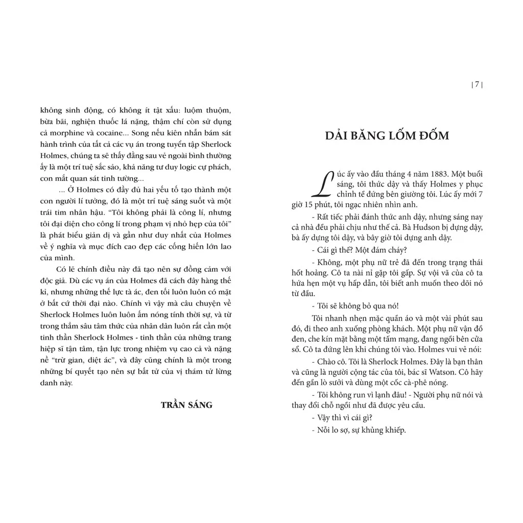 Ảnh Sách - Những Cuộc Phiêu Lưu Của Sherlock Holmes ( ML) 2