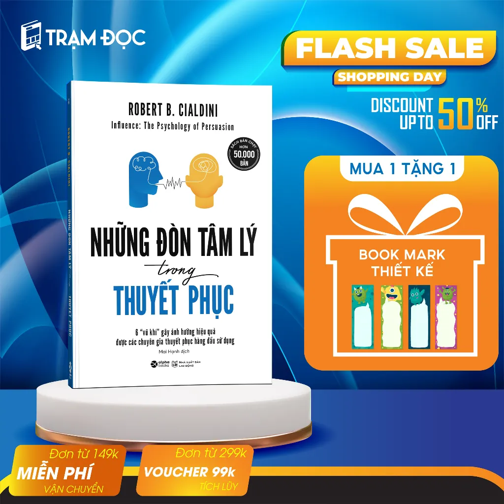 Ảnh Sách Những đòn tâm lý trong thuyết phục 1
