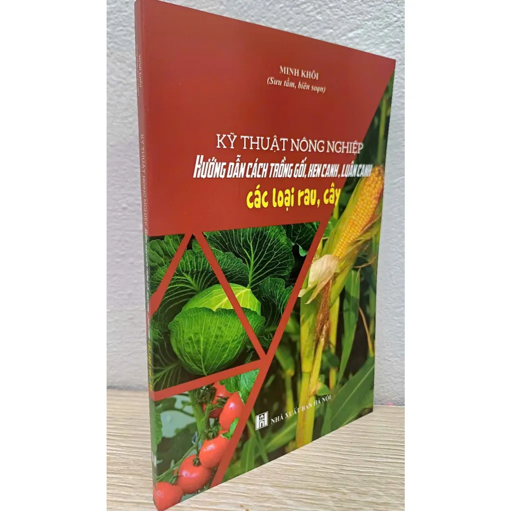 Ảnh Sách nông nghiệp - KTNN: Hướng dẫn cách trồng gối, hen canh, luân canh các loại rau, cây 2