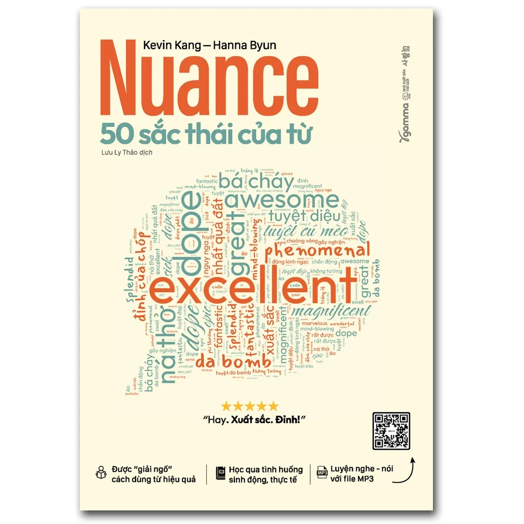 Ảnh Sách: Nuance - 50 SẮC THÁI của TỪ + Top 1500+ cụm TỪ tiếng Anh THÔNG DỤNG theo chủ đề (Combo/Lẻ 2 cuốn)(Tái bản mới) 1