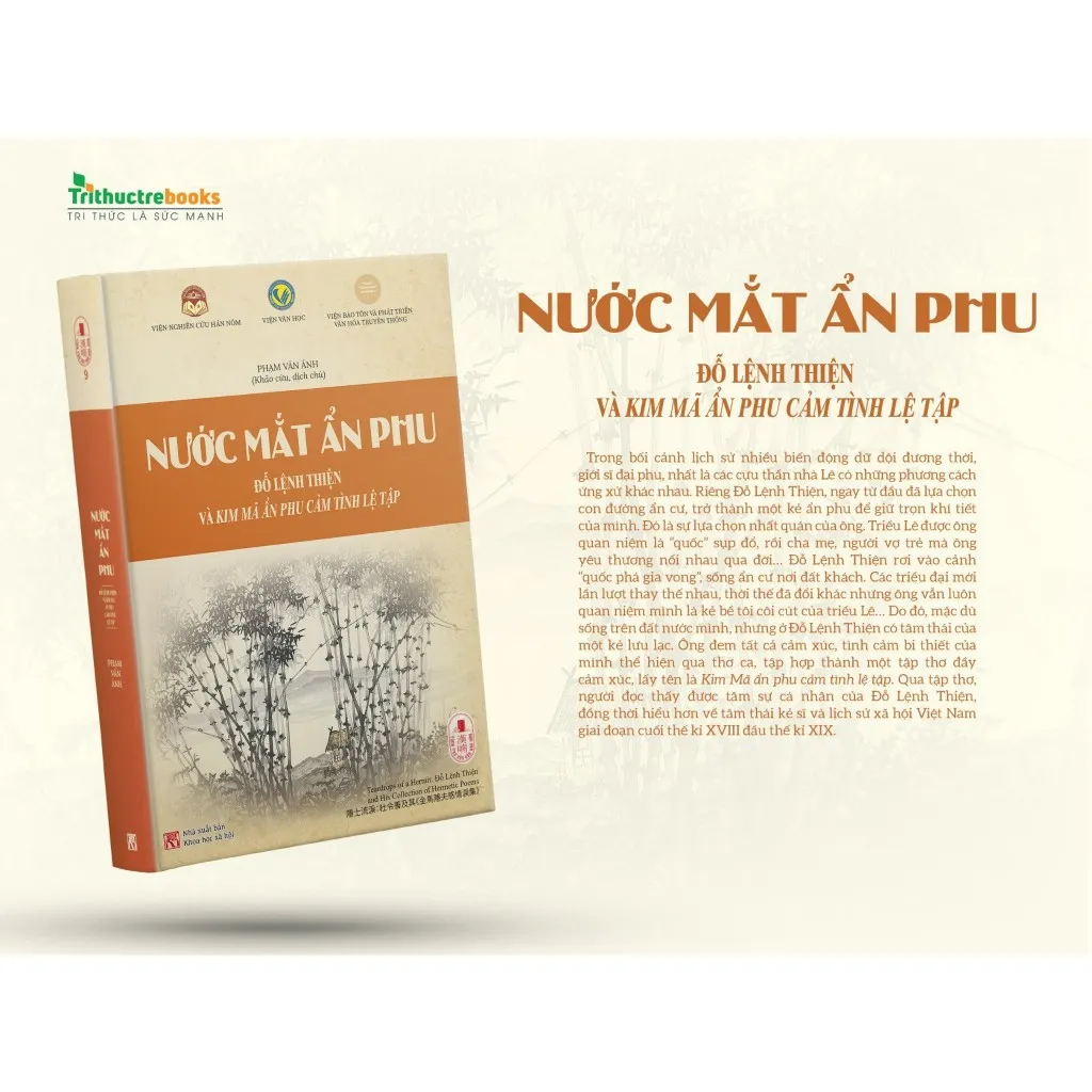 Ảnh Sách: Nước mắt ẩn phu - Đỗ Lệnh Thiện và Kim Mã ẩn phu cảm tình lệ tập 1