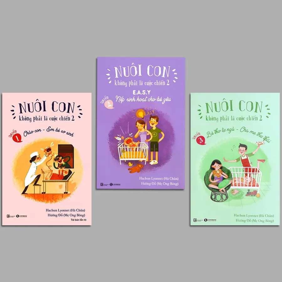 Ảnh Sách - Nuôi Con không phải là cuộc chiến 2 (Tái bản) - Bộ 3 quyển, lẻ tùy chọn 2