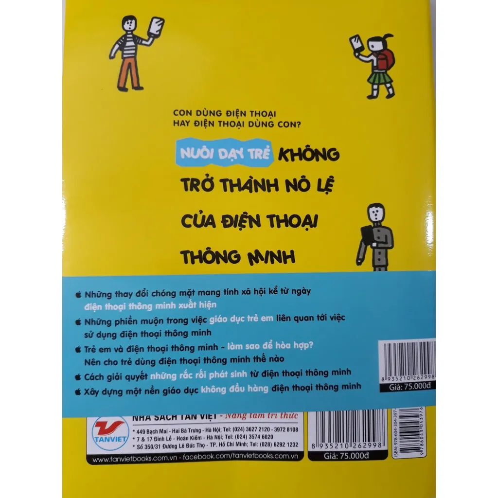 Ảnh Sách - Nuôi Dạy Trẻ Không Trở Thành Nô Lệ Của Điện Thoại Thông Minh 1