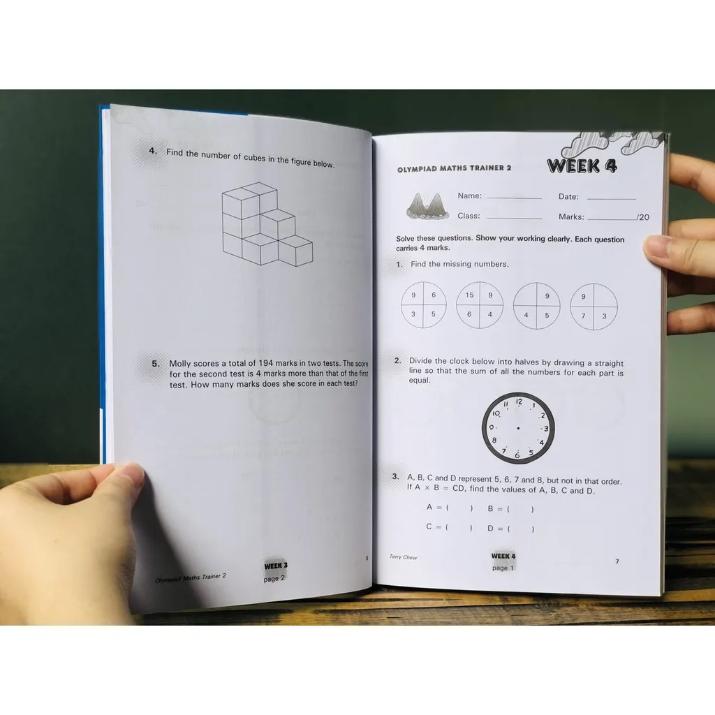 Ảnh Sách olympiad maths trainer 2 sách toán lớp 2 ( 7 - 8 tuổi ) Á Châu books 4