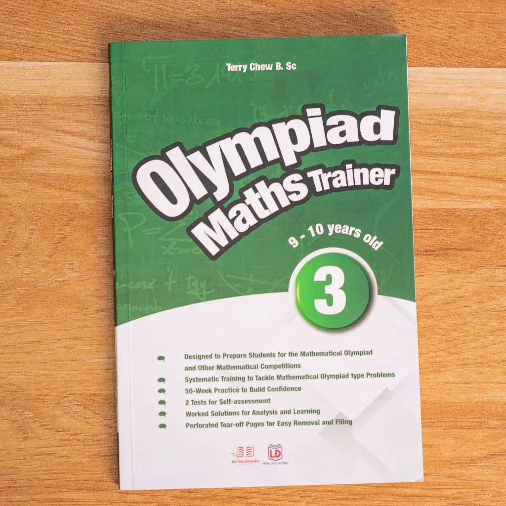Ảnh Sách Olympiad Maths Trainer 3, Toán Singapore luyện thi lớp 3 ( 9 - 10 tuổi ) 3