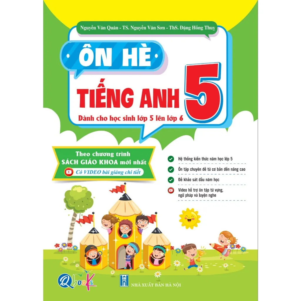 Ảnh Sách - Ôn Hè Tiếng Anh Lớp 1,2,3,4,5 1