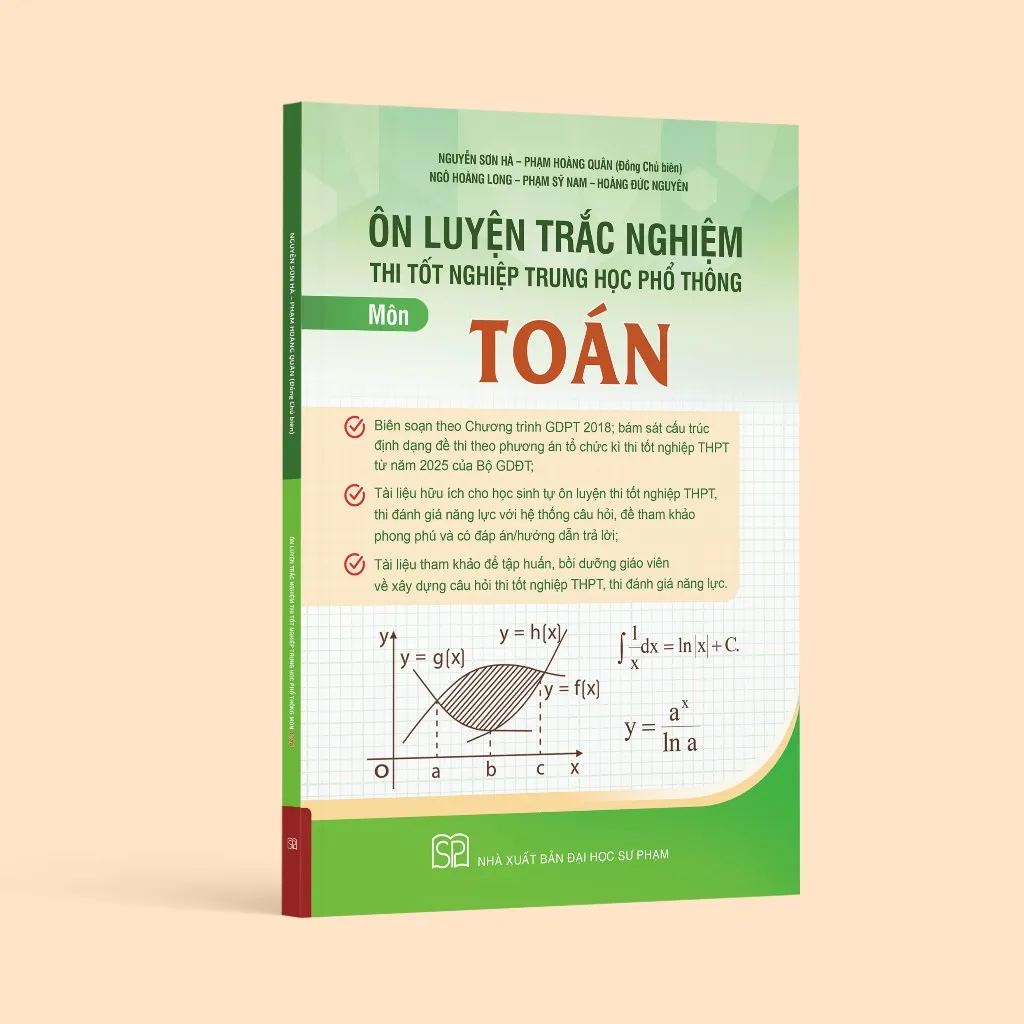 Ảnh Sách - Ôn luyện trắc nghiệm thi tốt nghiệp trung học phổ thông môn Toán 1