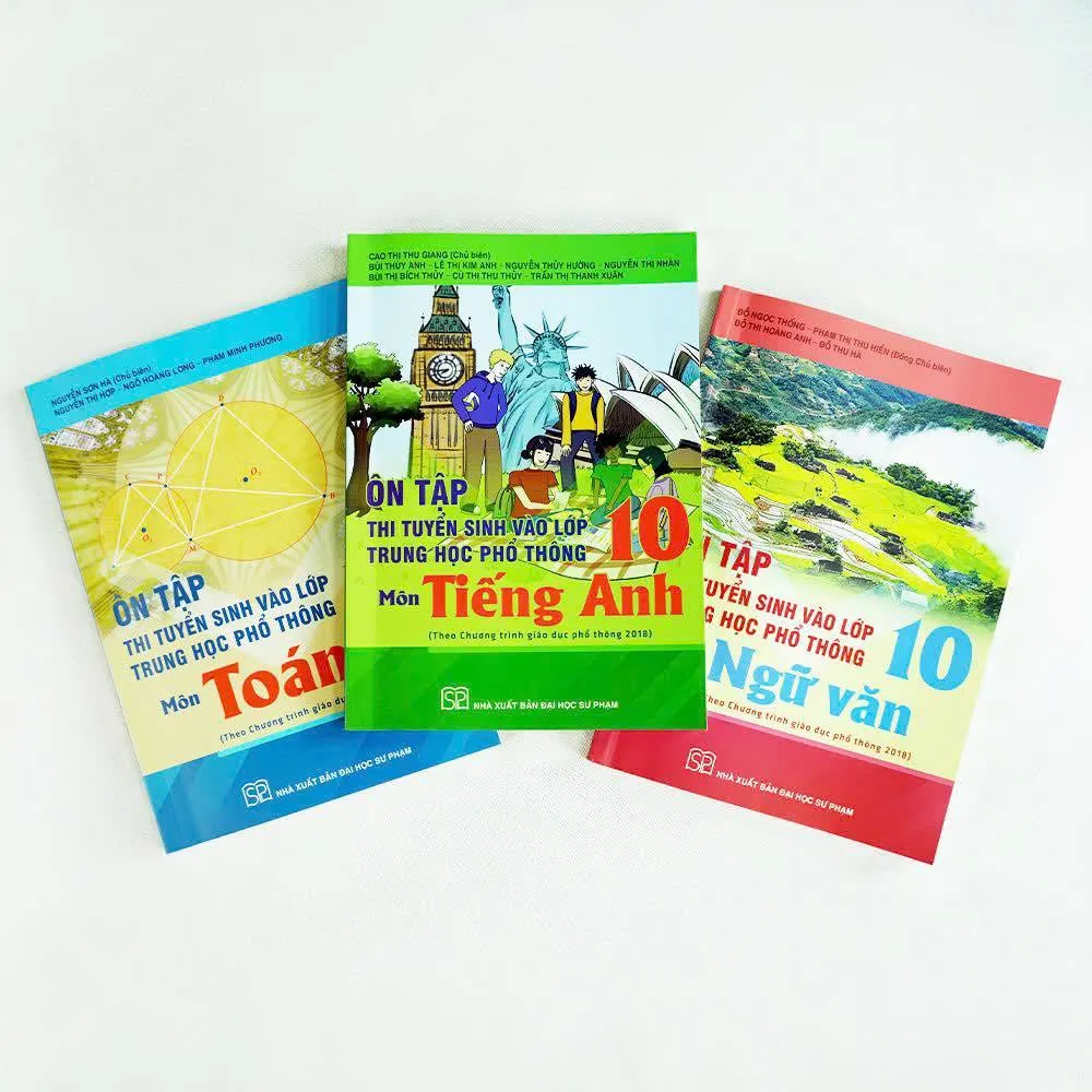 Ảnh Sách - Ôn tập thi tuyển sinh vào lớp 10 trung học phổ thông môn Tiếng Anh (Chương trình GDPT 2018) 2