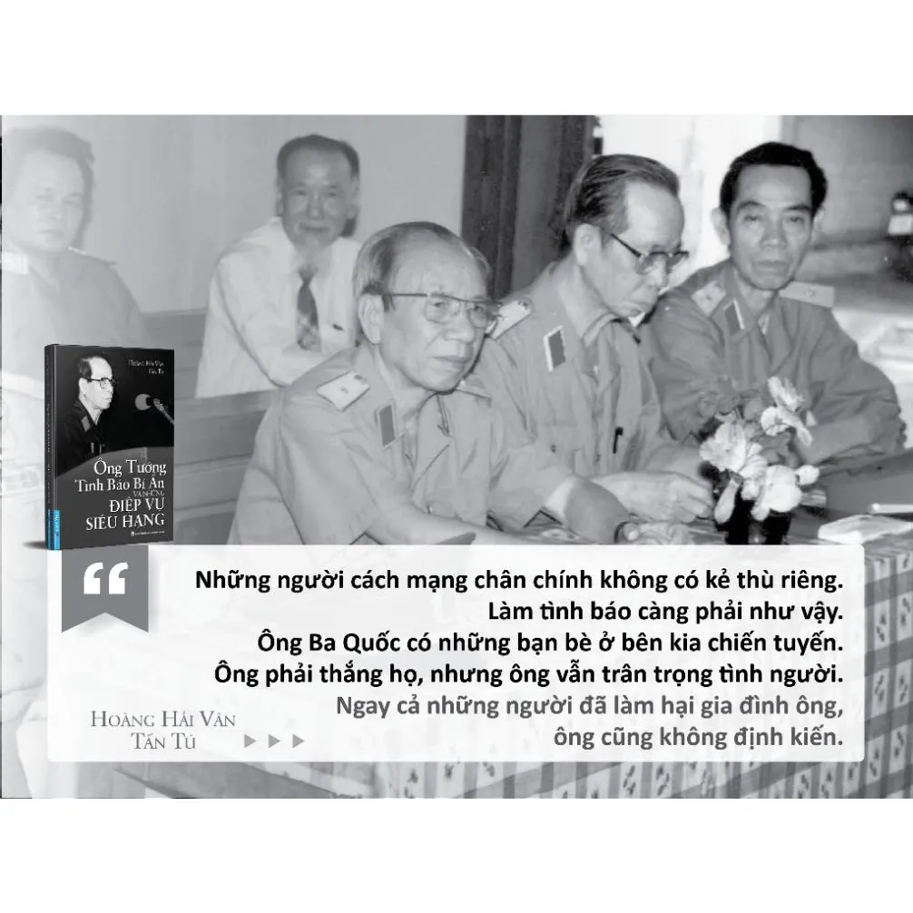 Ảnh Sách - Ông Tướng Tình Báo Bí Ẩn Và Những Điệp Vụ Siêu Hạng - First News 4