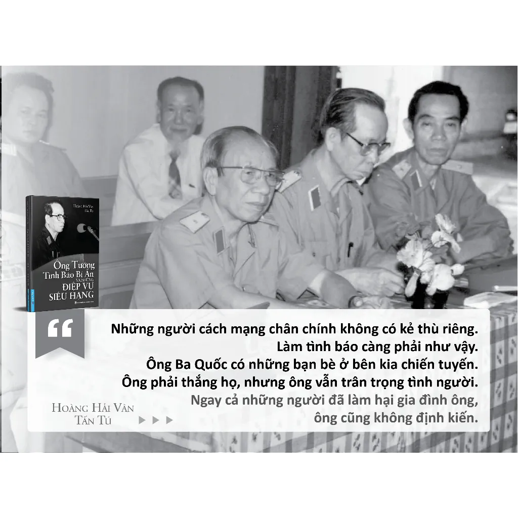 Ảnh Sách - Ông Tướng Tình Báo Bí Ẩn Và Những Điệp Vụ Siêu Hạng - First News - FIN 4