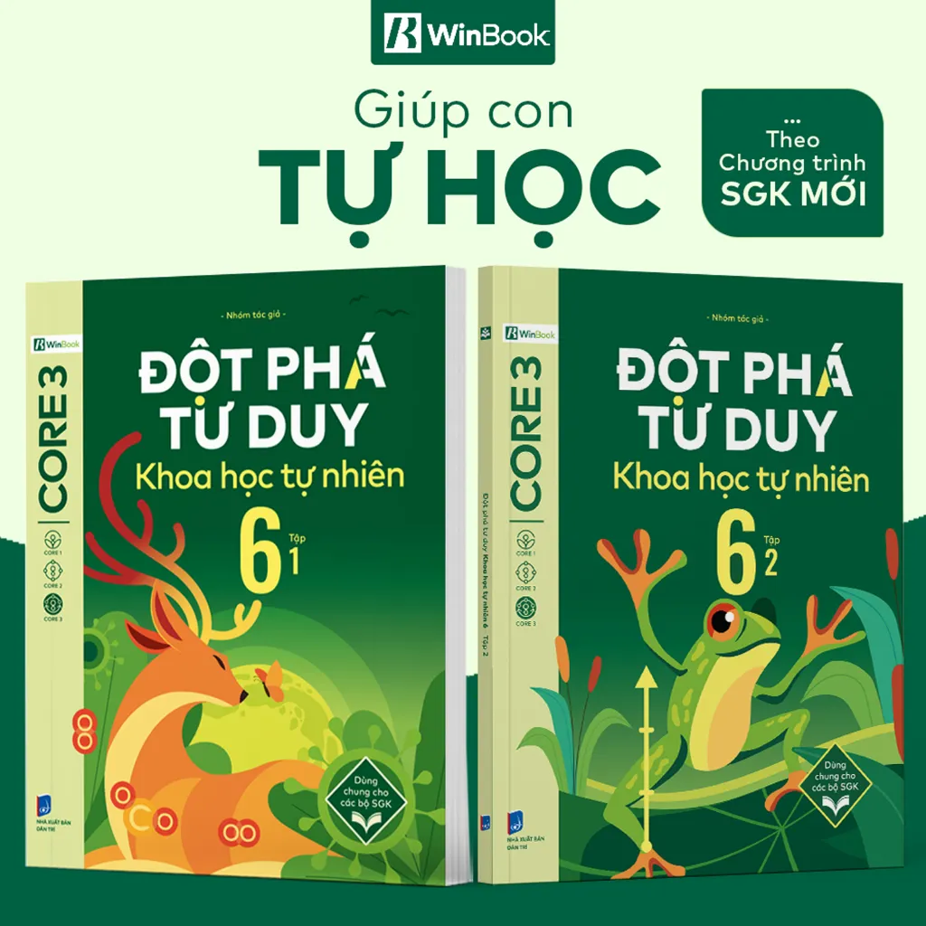Review Sách Đột phá tư duy Khoa học tự nhiên 6: Tự học hiệu quả tại nhà