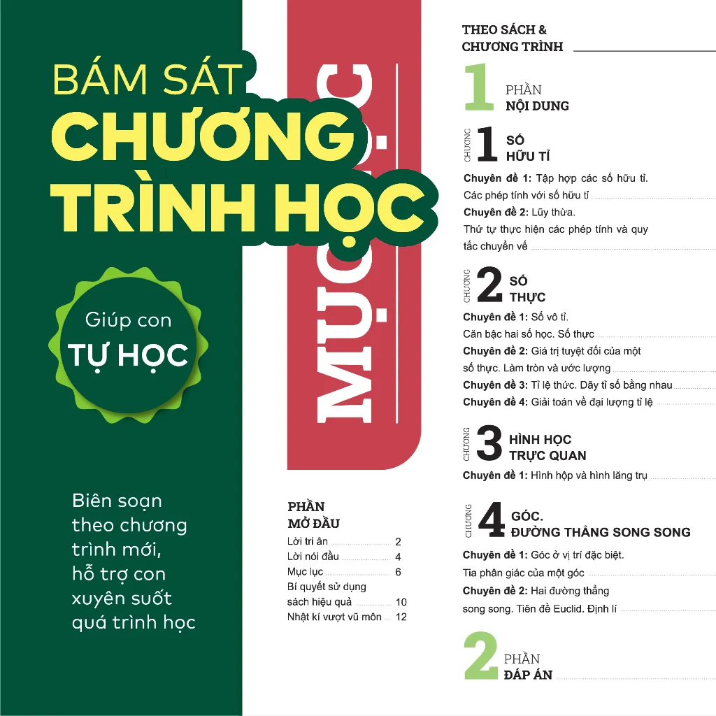 Ảnh Sách - Đột phá tư duy Toán 6 - Giúp con tự học ngay tại nhà 2