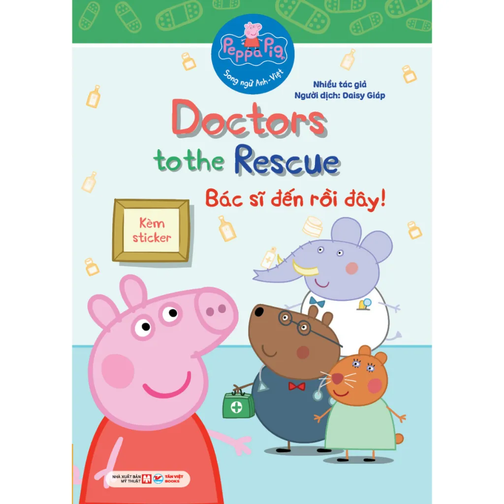 Ảnh Sách Peppa Pig - Song ngữ Anh - Việt (Combo, lẻ tùy chọn) 3