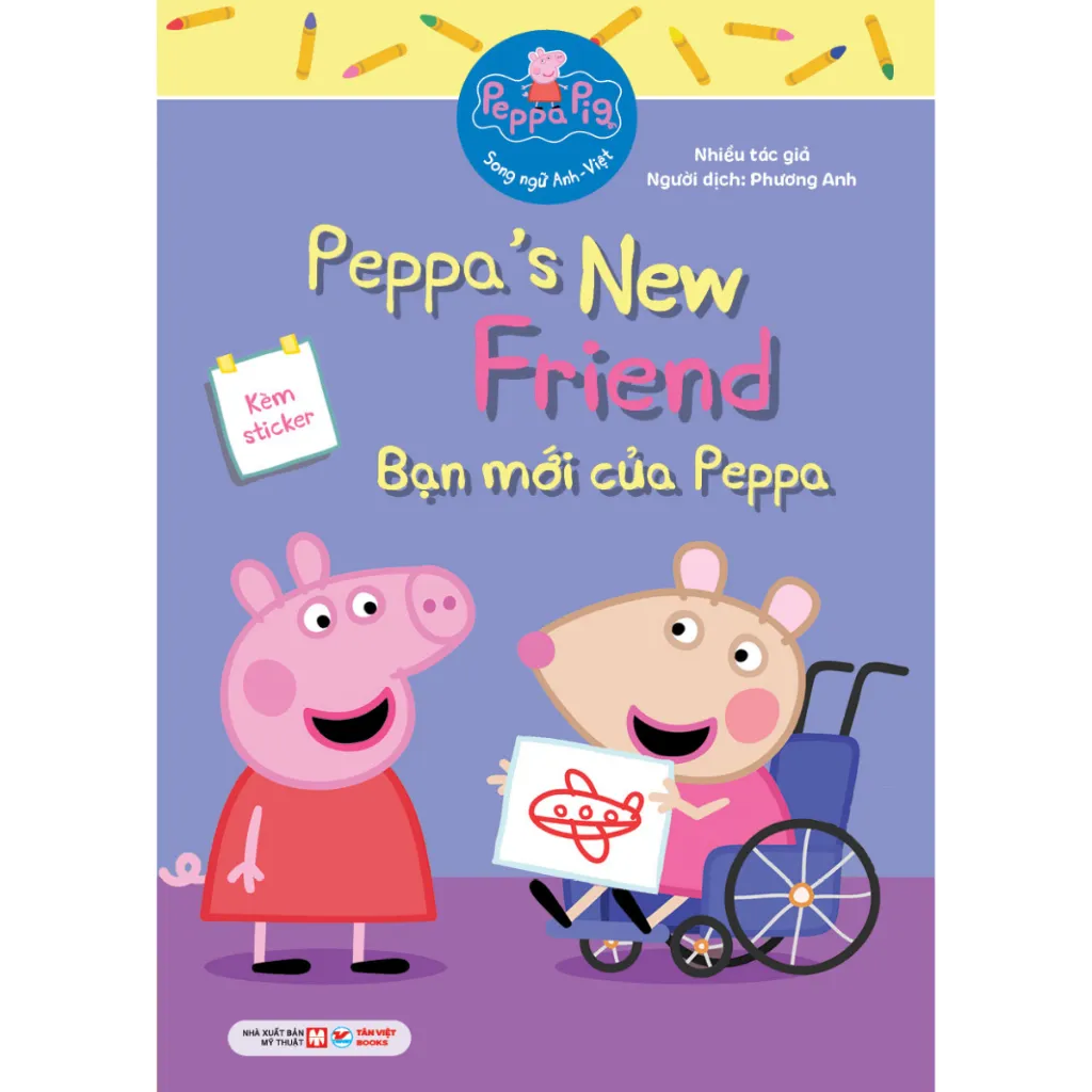 Ảnh Sách Peppa Pig - Song ngữ Anh - Việt (Combo, lẻ tùy chọn) 4