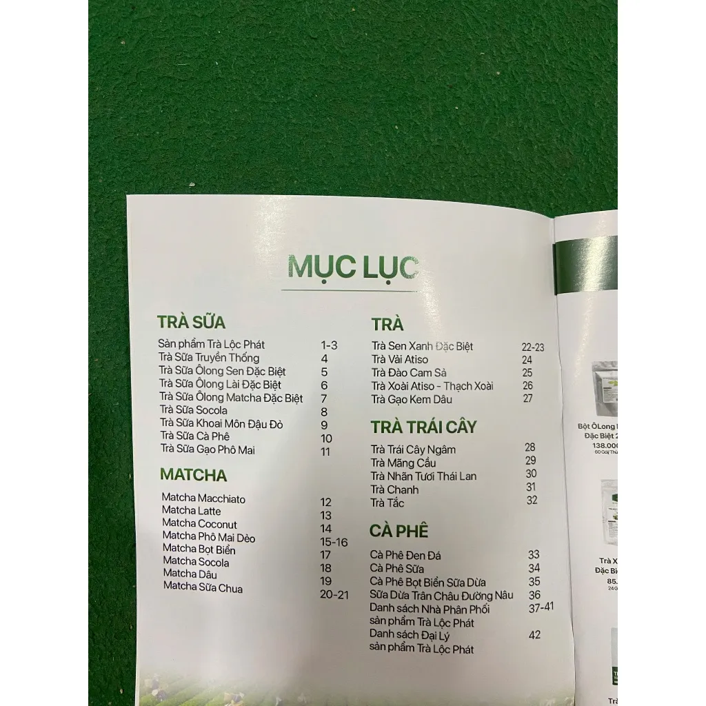 Ảnh Sách Pha Chế Đồ Uống - Trà Lộc Phát 3