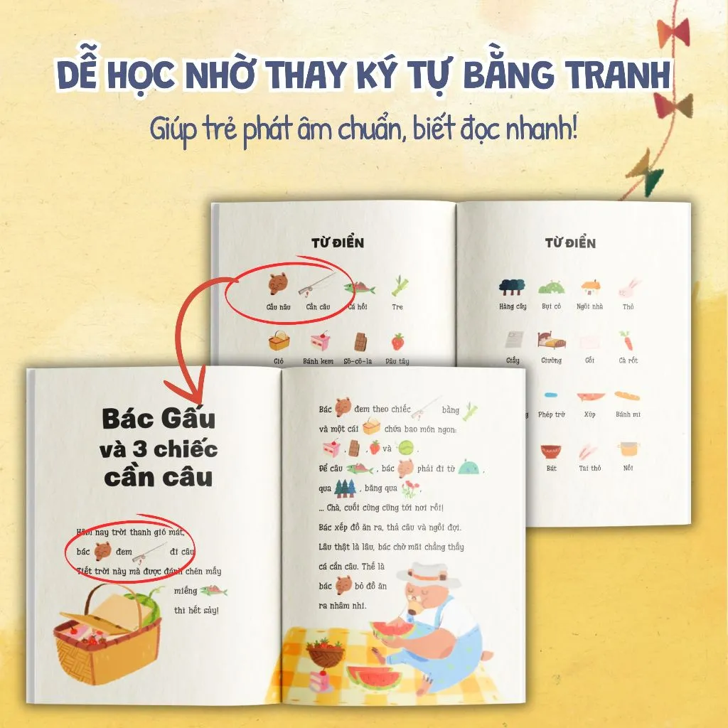 Ảnh Sách phát triển tư duy - Đọc tranh nhớ chữ - sách thơ cho bé tập đọc Crabit Kidbooks 3