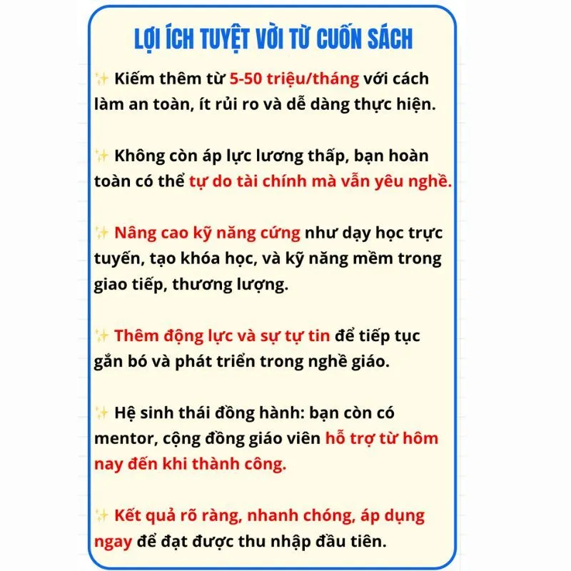 Ảnh Sách Phát Triển Tư Duy Thịnh Vượng Công Thức Đột Phá Thu Nhập Cho Giáo Viên - LOLLIBOOKS 3