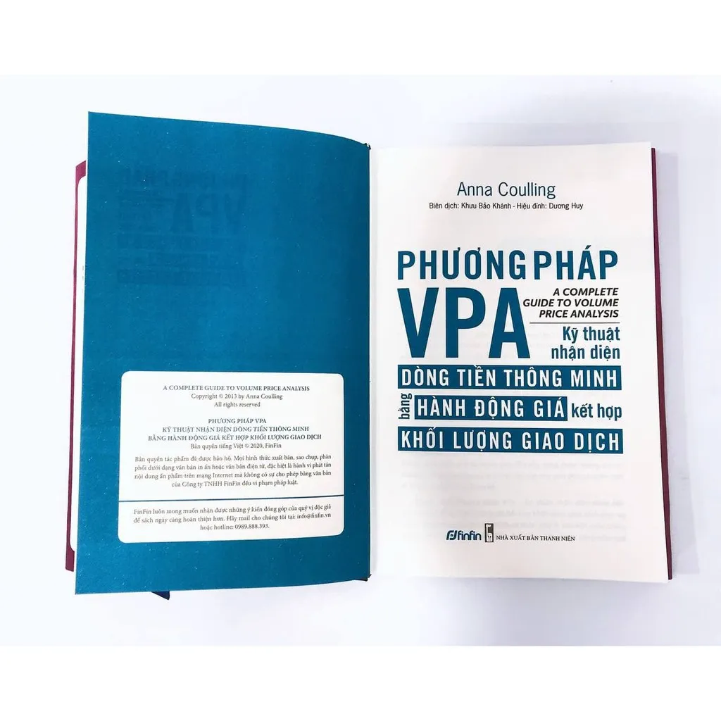 Ảnh Sách Phương pháp VPA - Kỹ thuật nhận diện Dòng Tiền Thông Minh bằng Hành Động Giá kết hợp Khối Lượng Giao Dịch 3