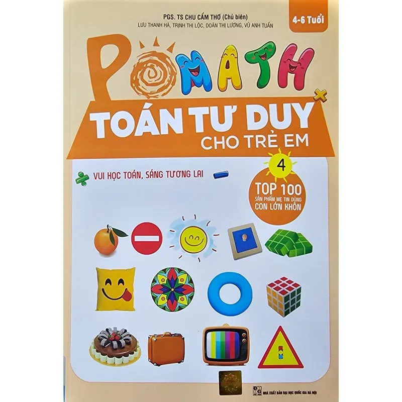Ảnh Sách Pomath - Toán tư duy cho trẻ em (Bộ 6 cuốn lẻ tùy chọn) 2