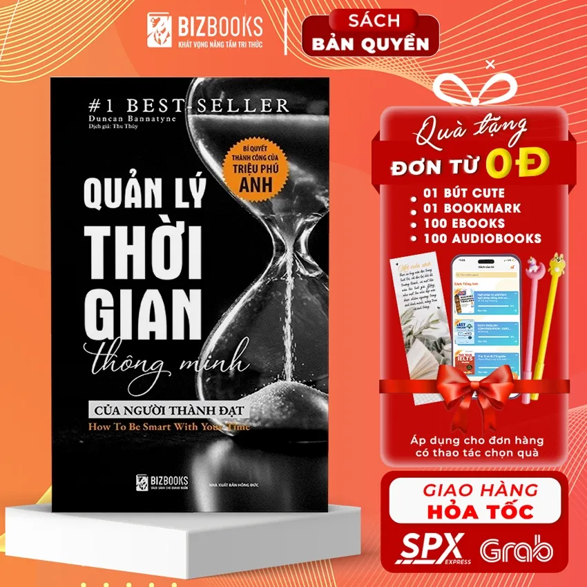 Ảnh Sách Quản Lý Thời Gian Thông Minh Của Người Thành Đạt - Sử Dụng Thời Gian Hiệu Quả Để Thay Đổi Cuộc Sống 1