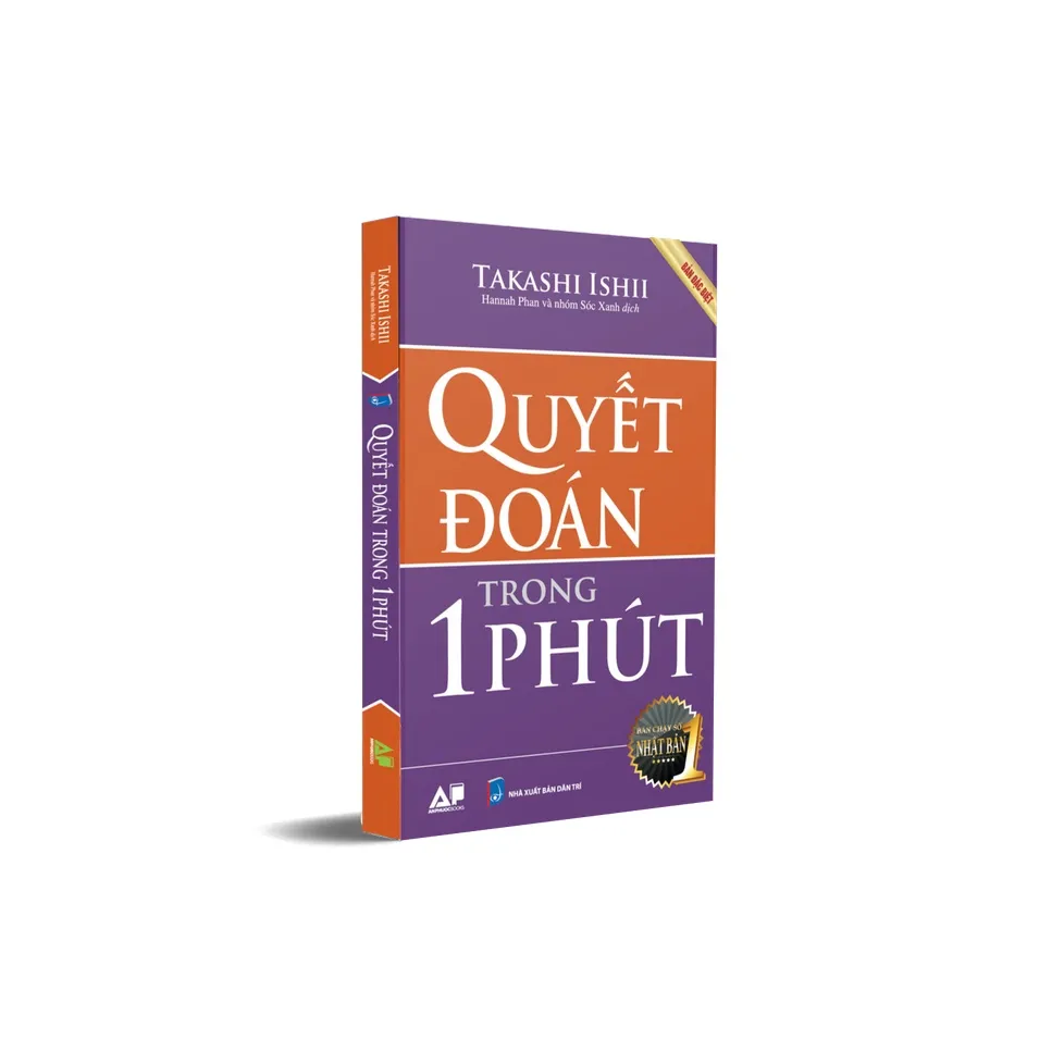 Ảnh Sách - Quyết Đoán Trong 1 Phút (Tái bản mới nhất) 1