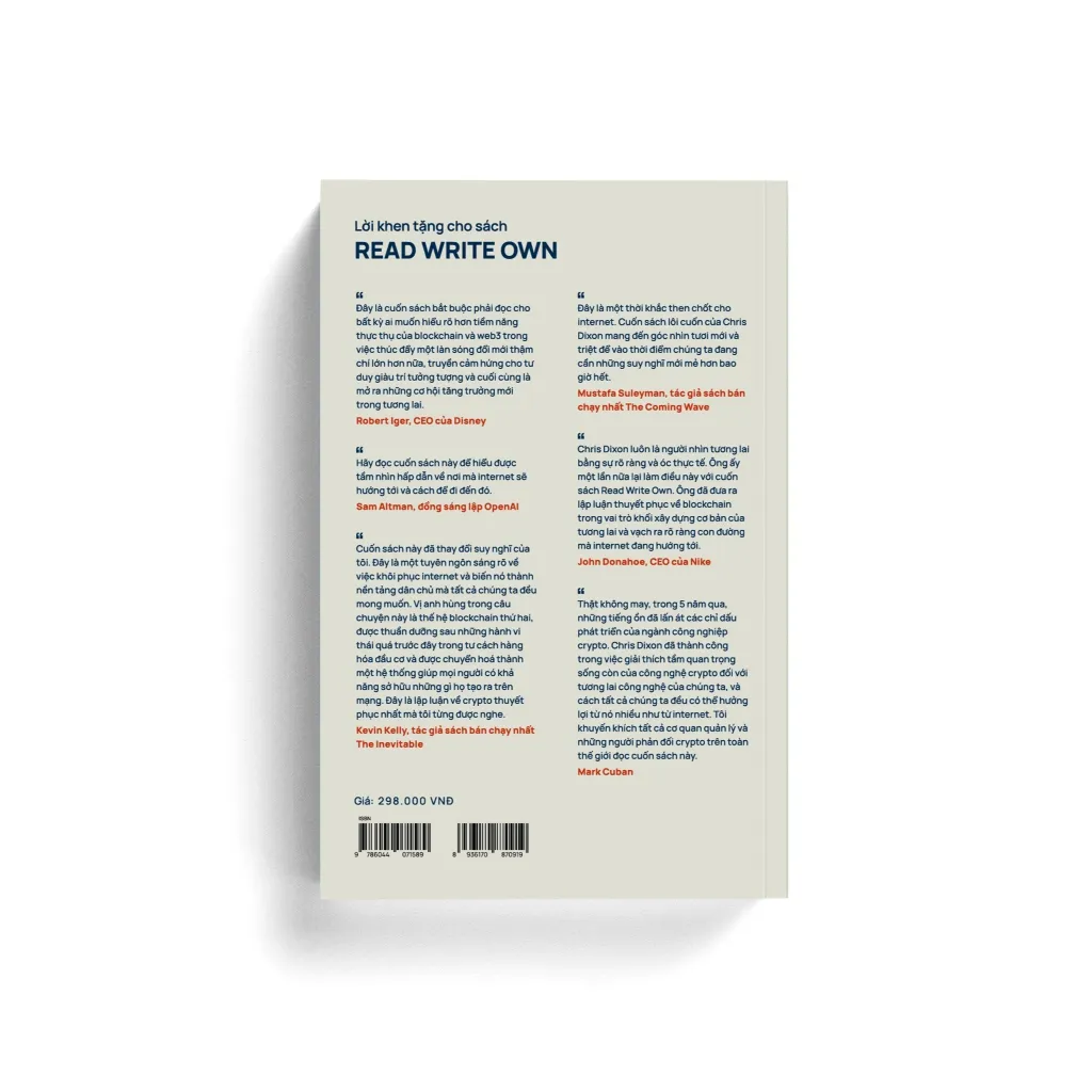 Ảnh Sách - Read Write Own - Kiến tạo Kỷ nguyên tiếp theo của Internet 4