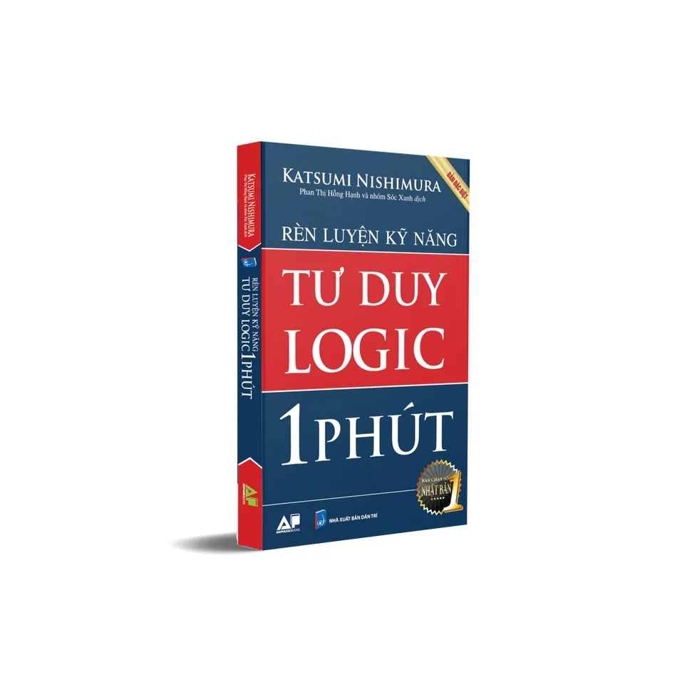 Ảnh Sách - Rèn Luyện Kỹ Năng Tư Duy Logic Trong 1 Phút (Tái bản mới nhất) 1