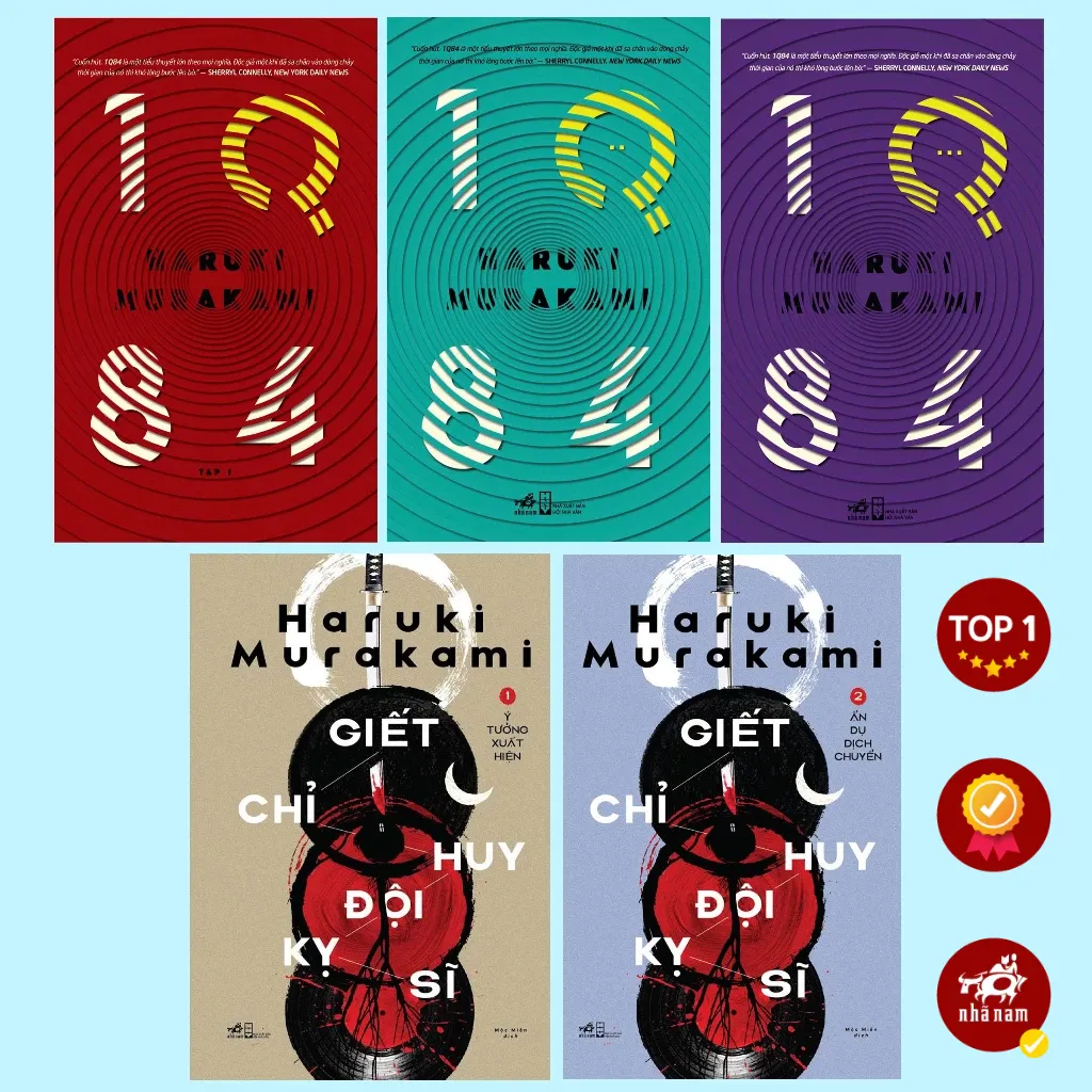 Ảnh Sách - Series tác giả Haruki Murakami (cập nhật) (Nhã Nam) 2