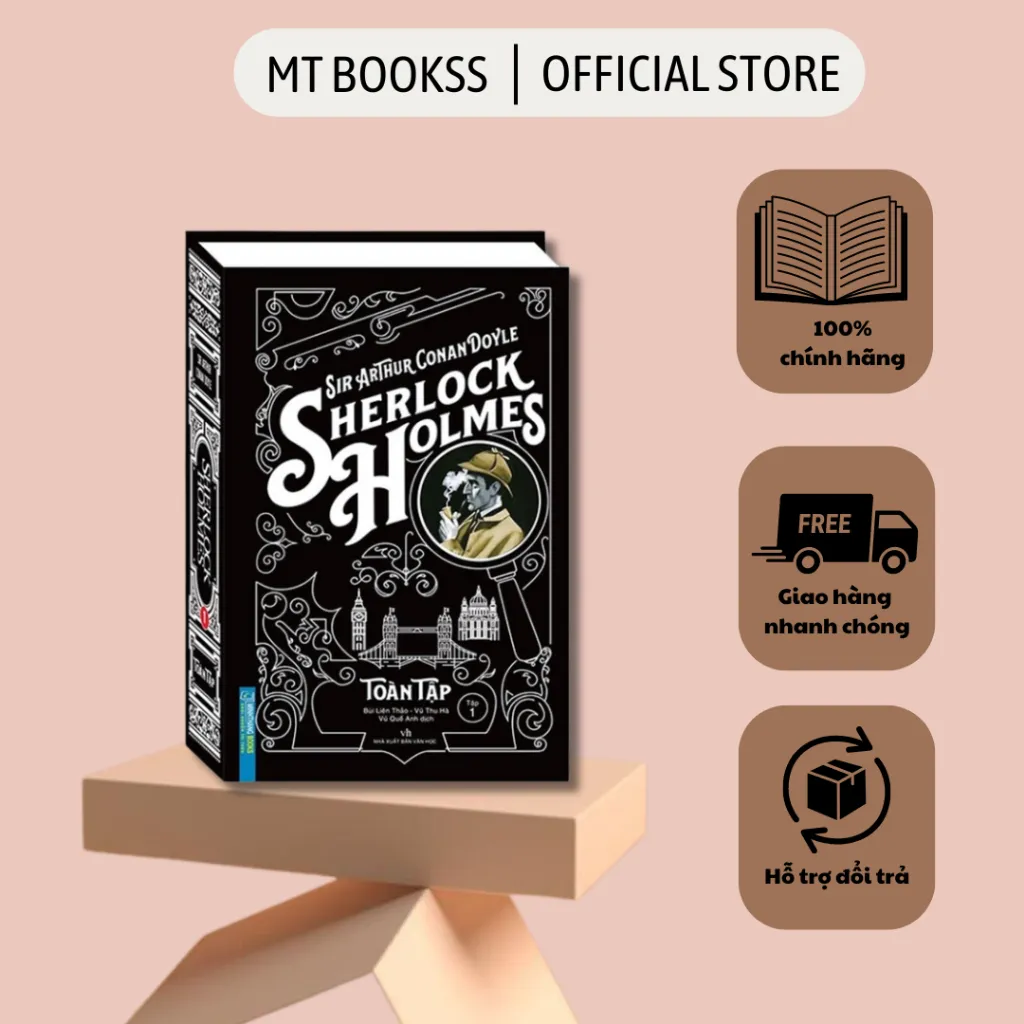 Ảnh Sách - Sherlock Holmes toàn tập - Tập 1(bìa cứng) 1
