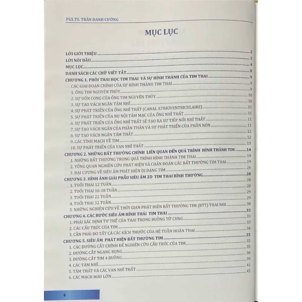 Ảnh Sách - Siêu âm tim thai nhi (sách chuyên khảo) 2